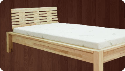 Beds made of solid wood