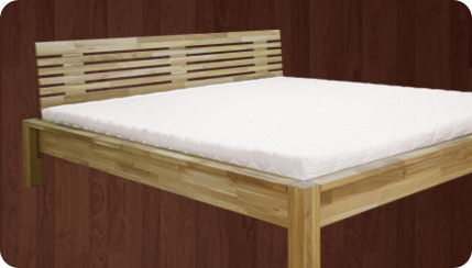 Beds made of solid wood