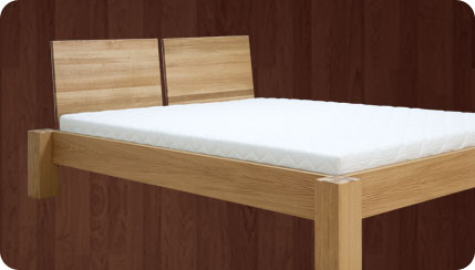 Beds made of solid wood